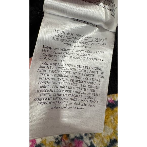 MONCLER Genuine Fox Fur Virgin Wool Beanie with Pom Pom Hat Quiet Luxury - Picture 5 of 6